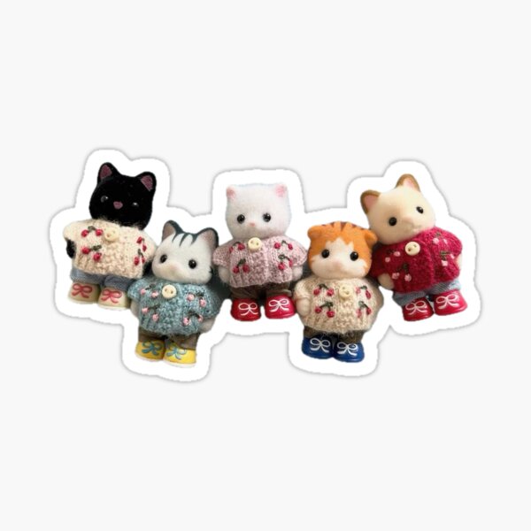 Item preview, critters in sweaters designed and sold by ellanely.