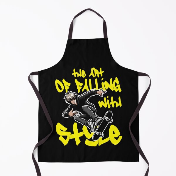 Item preview, THE ART OF FALLING WITH STYLE - SKATEBOARD GIFT designed and sold by KEF Custom.