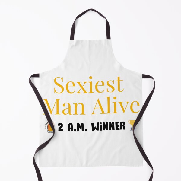 Item preview, Sexiest Man Alive - 2 A.M. Winner - Black Text Version designed and sold by BeWilDesigns.