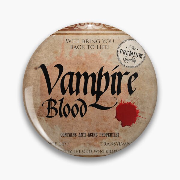 Item preview, Vampire Blood Bottle Label designed and sold by Lawn Walker.