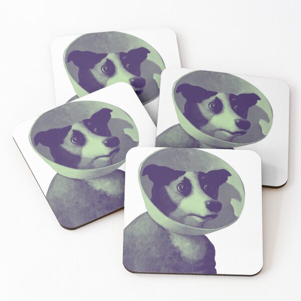 Item preview, Dog with cone (Amélie Poulain)  designed and sold by caramelomediasocial.