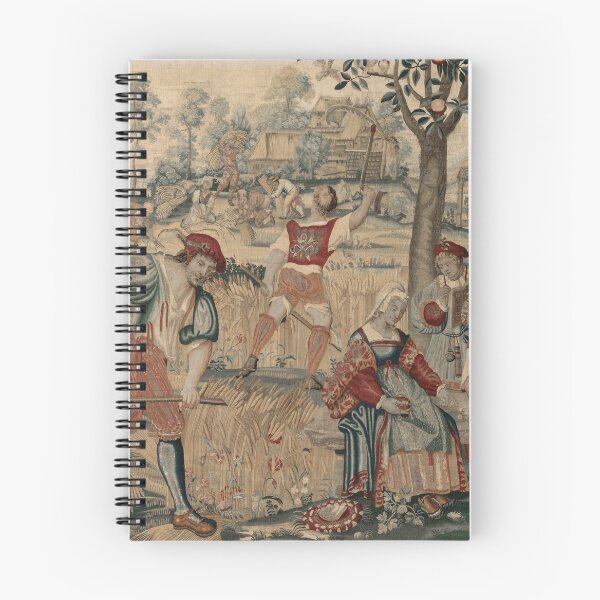 Item preview, Four Seasons Summer Harvest Scene, designed c. 1535, woven mid- to late 1600s. Possibly by Gobelins Manufactory (France, Paris, est. 1662) designed and sold by Vintage Designs +.