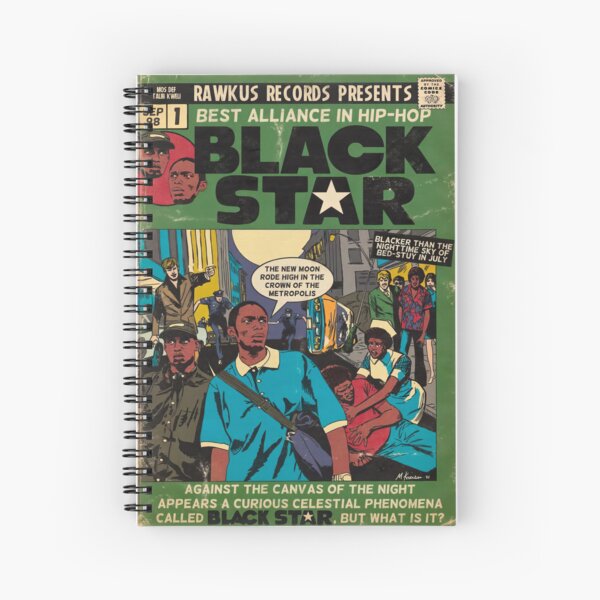 Item preview, black Star Comic Book Cover | hip Hop Album Cover designed and sold by Zuriel Hargrove.