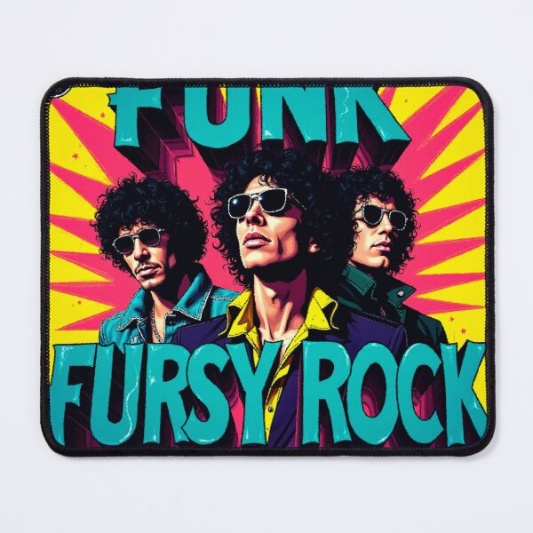 Item preview, Vibrant Funk Rock Colors - 80s/90s Album Cover Art designed and sold by Rockuanna.