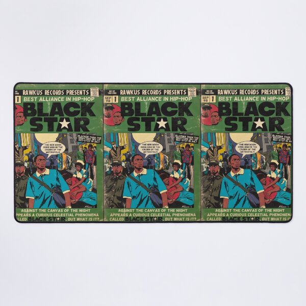 Item preview, black Star Comic Book Cover | hip Hop Album Cover designed and sold by Zuriel Hargrove.