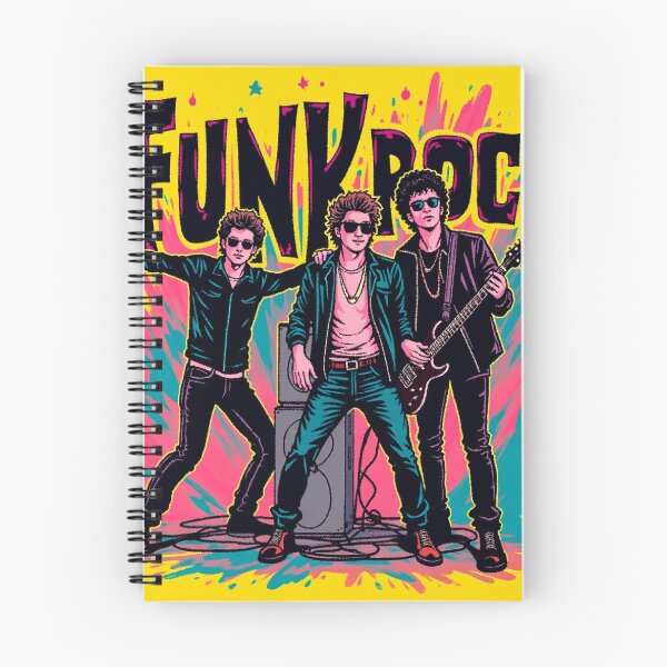 Item preview, Bold Graphic Funk Rock - 80s/90s Illustration Style designed and sold by Rockuanna.