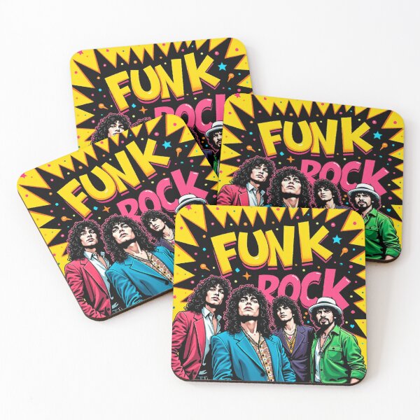 Item preview, Upbeat Funk Rock Rhythm - 80s/90s Energetic Design designed and sold by Rockuanna.