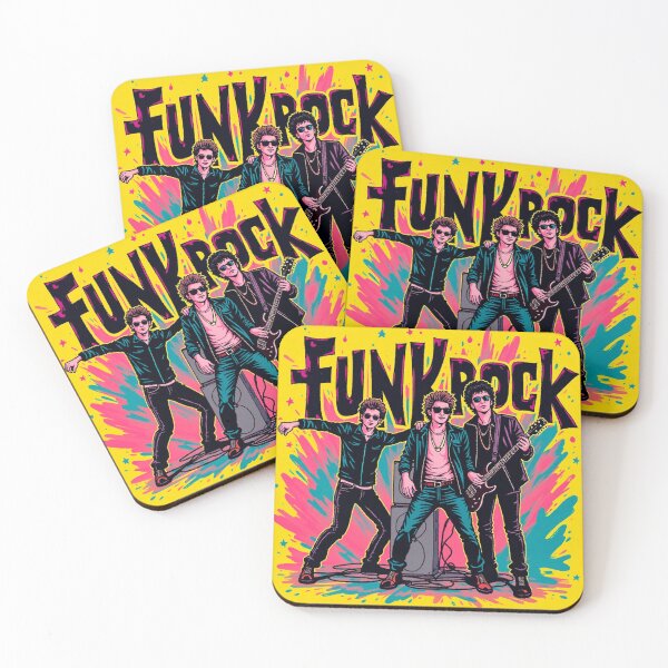 Item preview, Bold Graphic Funk Rock - 80s/90s Illustration Style designed and sold by Rockuanna.