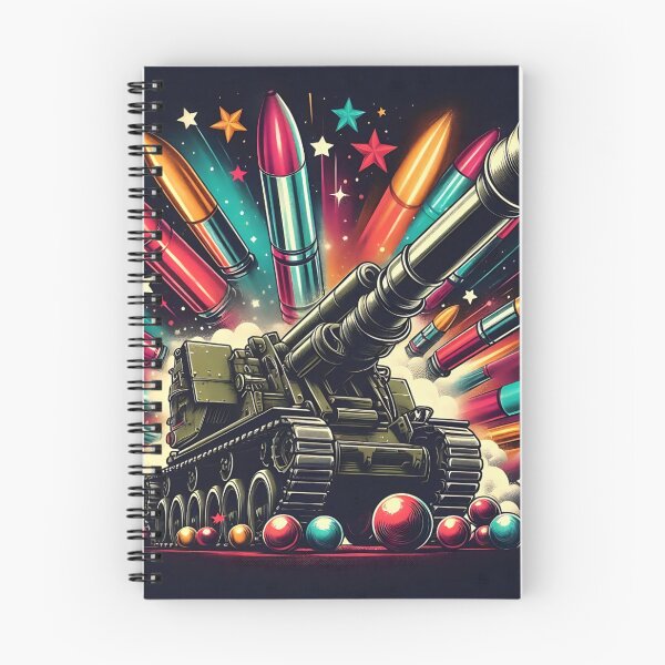 Item preview, Galactic Cannon: Vintage Power with Cosmic Vibes - Model 2 designed and sold by NeonBot_Shop.