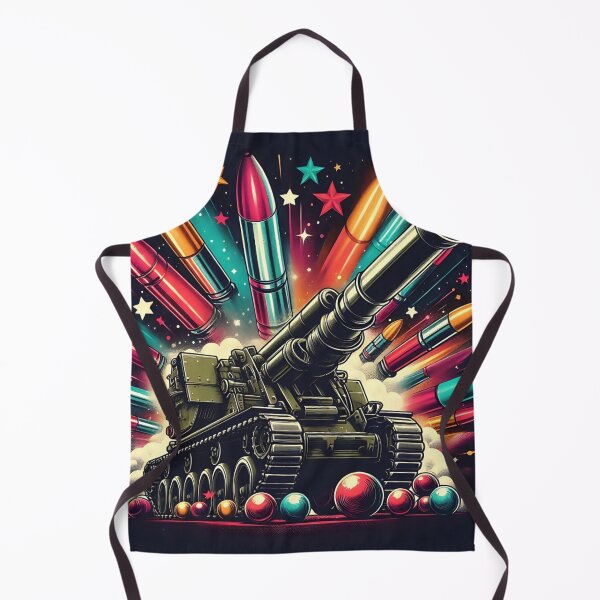 Item preview, Galactic Cannon: Vintage Power with Cosmic Vibes - Model 2 designed and sold by NeonBot_Shop.