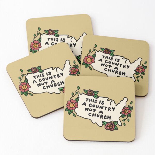 Item preview, This is a Country not a Church - Keep Separation of Church and State designed and sold by TweeSpark.