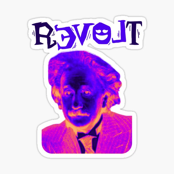 Item preview, Revolt with the Ghost of Albert Einstein  designed and sold by Ghosts Revolt.