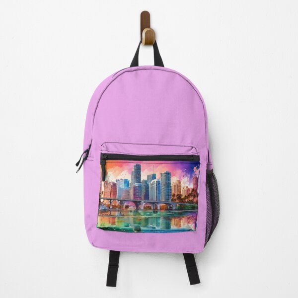 Item preview, Miami Skyline Graffiti Art – Colorful Abstract Urban Street Style designed and sold by Phat Dog Designs .