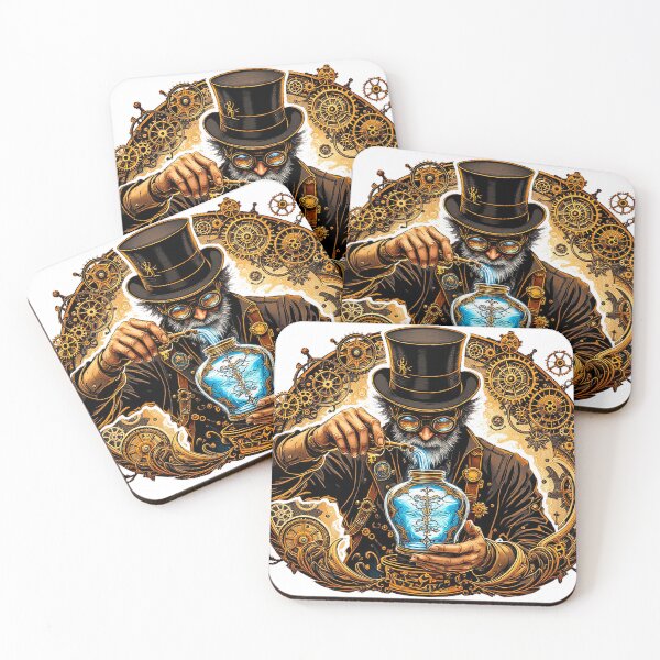 Item preview, Aquarius steampunk sign designed and sold by Anne-Abadie.