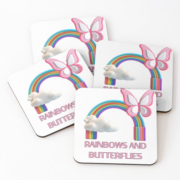 Item preview, Rainbows and Butterfles designed and sold by 0606PM.