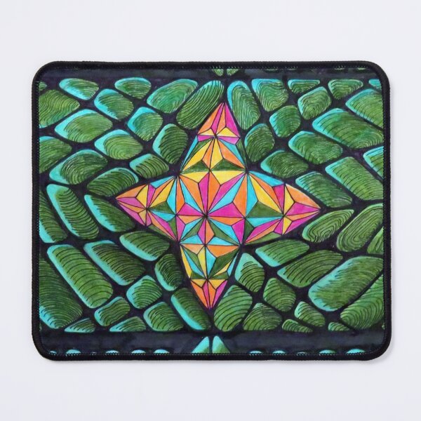 Item preview, 938 - GEOMETRIC DESIGN 28 - DAVE EDWARDS - MIXED MEDIA - 2025 designed and sold by BLYTHART.