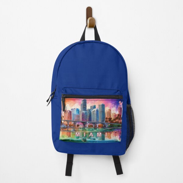 Item preview, Miami Skyline Graffiti Art – Colorful Abstract  designed and sold by Phat Dog Designs .