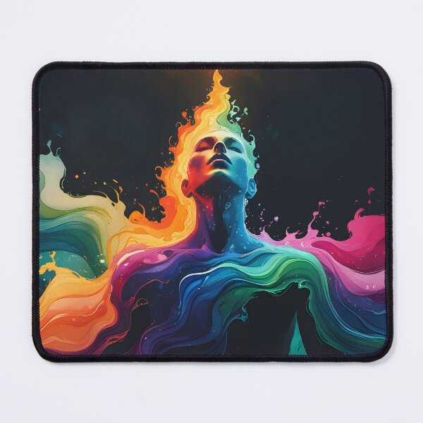Item preview, Radiant Awakening: A Burst of Color and Energy in Abstract Expression designed and sold by Kamidrago.