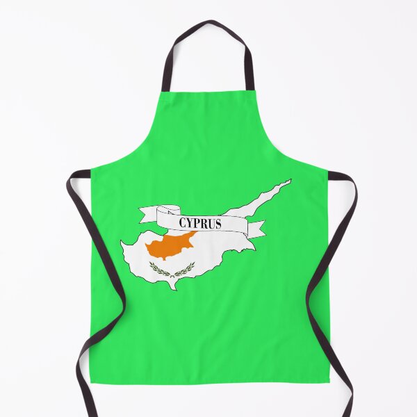 Item preview, cyprus flag map designed and sold by visual adventures.