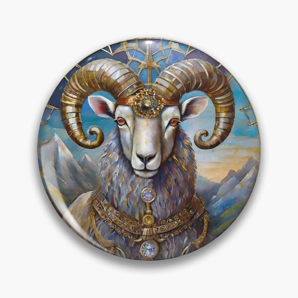 Item preview, Zodiac - Aries The Ram designed and sold by Lee Hiller Designs.