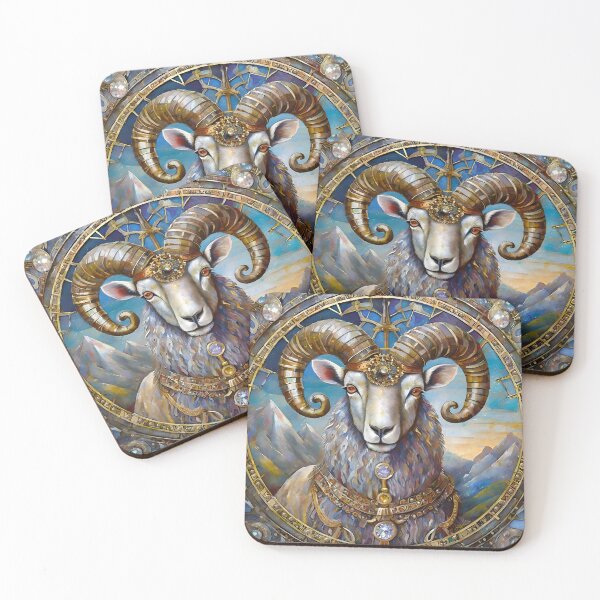 Item preview, Zodiac - Aries The Ram designed and sold by Lee Hiller Designs.