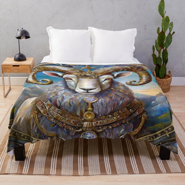 Item preview, Zodiac - Aries The Ram designed and sold by Lee Hiller Designs.