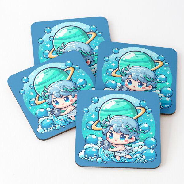 Item preview, Cute Aquarius with Uranus Rising designed and sold by Ghost on Toast.