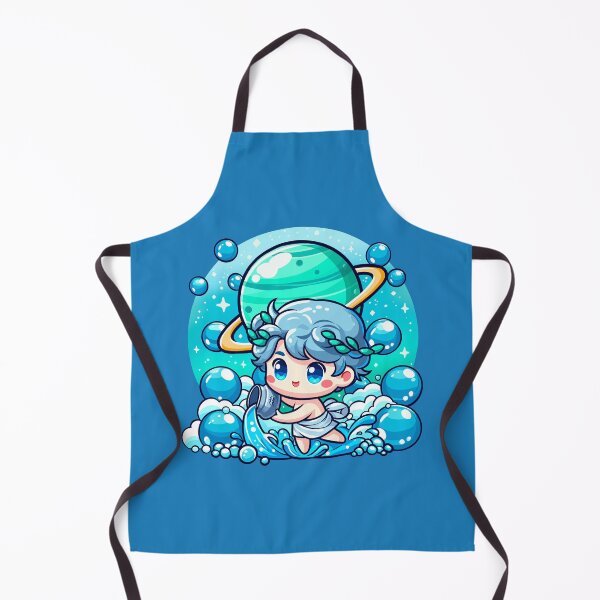 Item preview, Cute Aquarius with Uranus Rising designed and sold by Ghost on Toast.