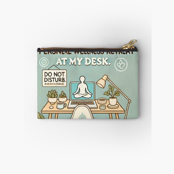Item preview, ?‍♂️ "Not Avoiding Work, Just a Desk Wellness Retreat! | Funny Office Zen Design" designed and sold by Younes.Art.