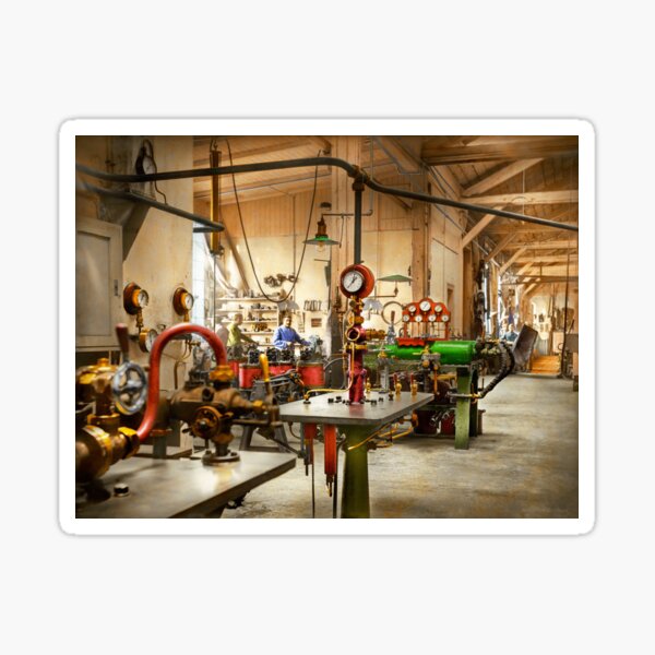 Item preview, Steampunk - The repair testing lab 1917 designed and sold by Mike Savad Photography.