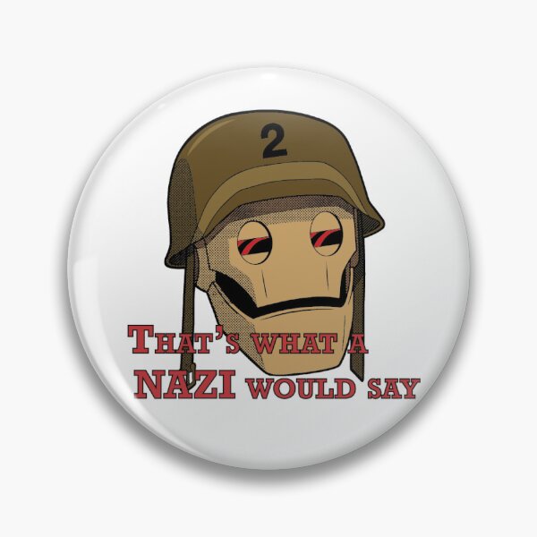 Item preview, Fan Art of G.I. Robot Opining on What a Nazi Might Say designed and sold by felixyfisher.