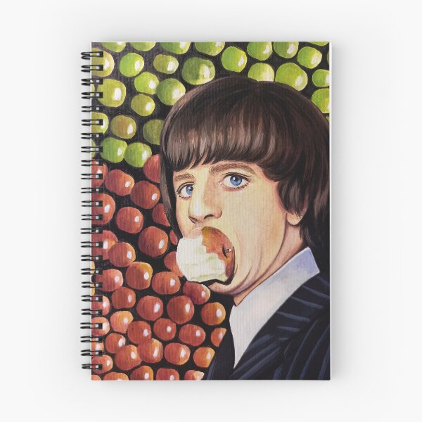 Aperçu de l'œuvre Ringo Starr mange une pomme créée et vendue par itsjuyced1.
