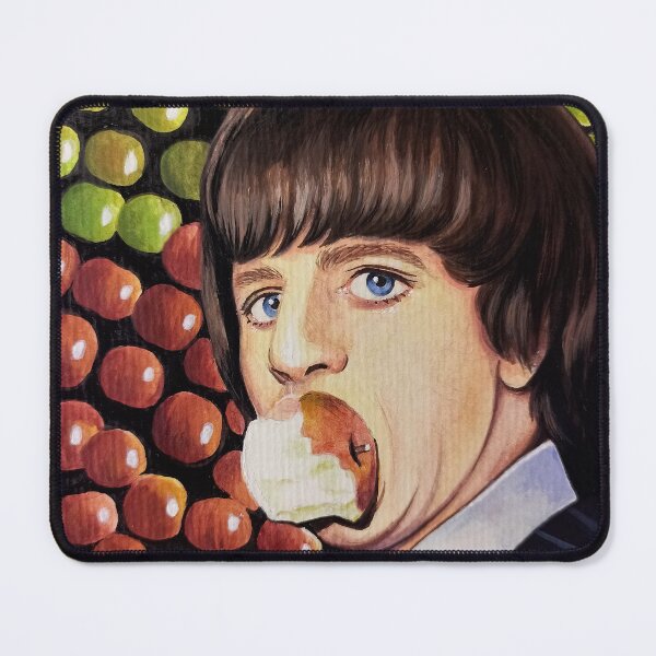 Item preview, Ringo Starr eating an apple designed and sold by itsjuyced1.