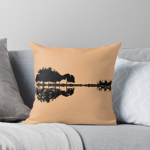 Item preview, Guitar Forest Reflection – Optical Illusion Art designed and sold by Aredbox.