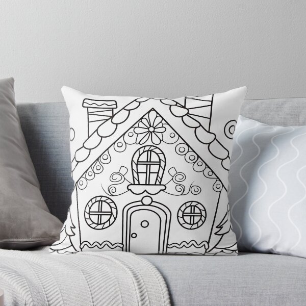 Item preview, Magical Cake House Coloring Page Pattern  designed and sold by DavidColoring.
