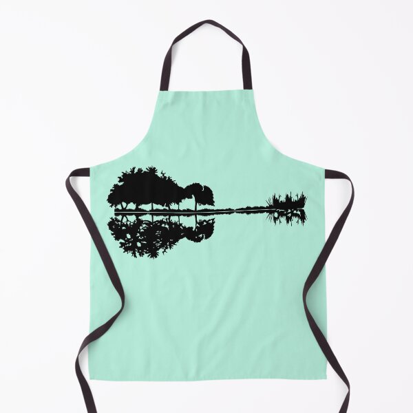Item preview, Guitar Forest Reflection – Optical Illusion Art designed and sold by Aredbox.