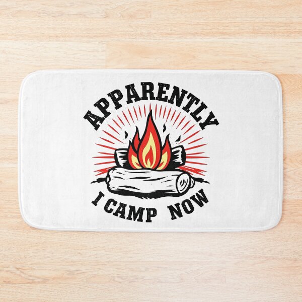 Item preview, Apparently I Camp Now - Funny Vintage Hiking Camping Lovers designed and sold by svarupa.