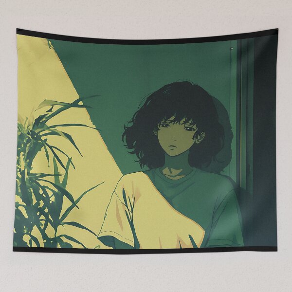 Item preview, Anime Lofi Girl designed and sold by bapupa.