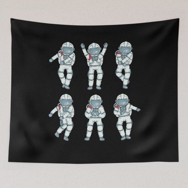 Item preview, Dancing Astronauts Kids Lover Space Spaceship Astronaut designed and sold by DSWShirts.