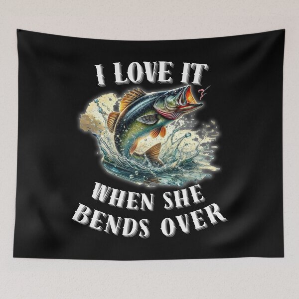 Item preview, I Love It When She Bends Over designed and sold by MixedVibes Co..