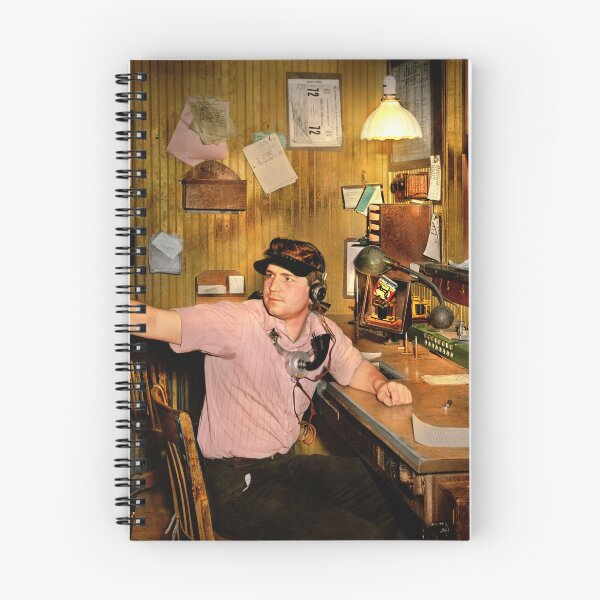 Item preview, Train - The station operator 1943 designed and sold by Mike Savad Photography.