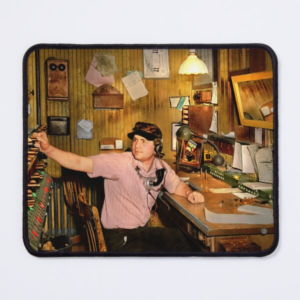 Item preview, Train - The station operator 1943 designed and sold by Mike Savad Photography.