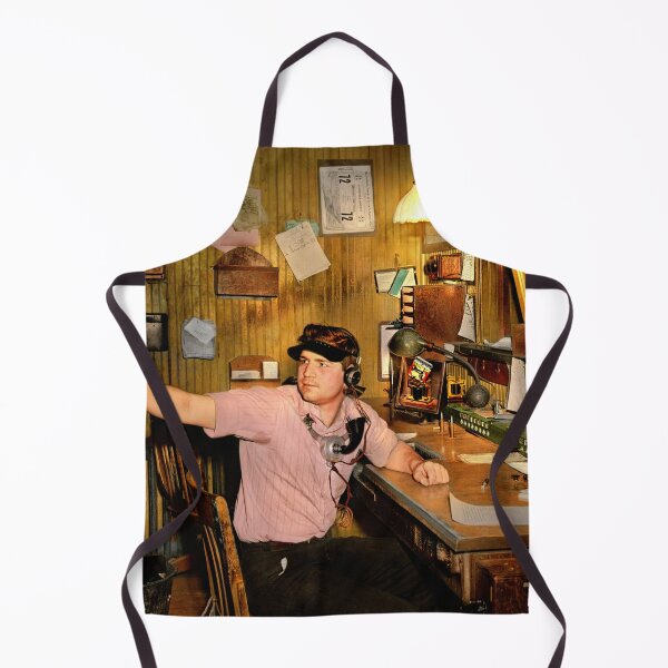 Item preview, Train - The station operator 1943 designed and sold by Mike Savad Photography.