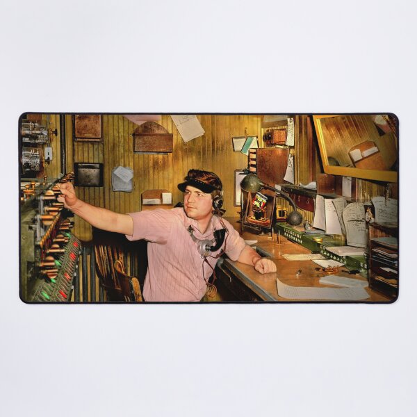 Item preview, Train - The station operator 1943 designed and sold by Mike Savad Photography.