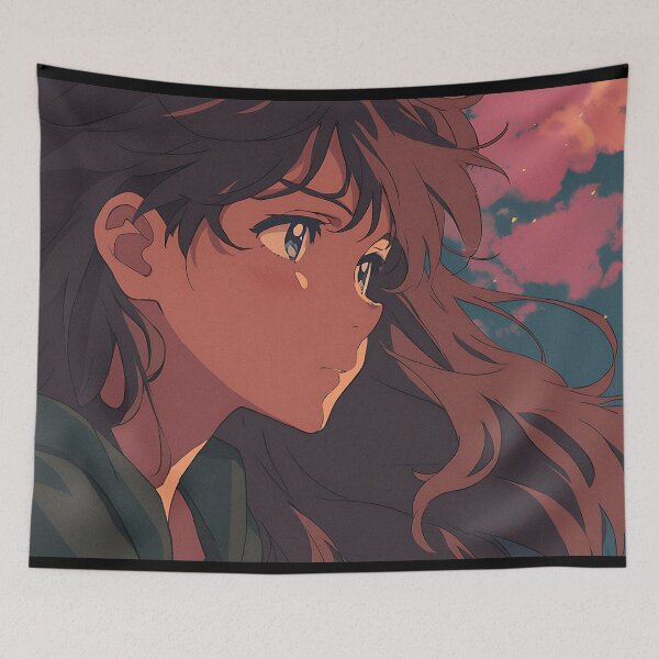Item preview, Anime Lofi Girl Chillhop designed and sold by bapupa.