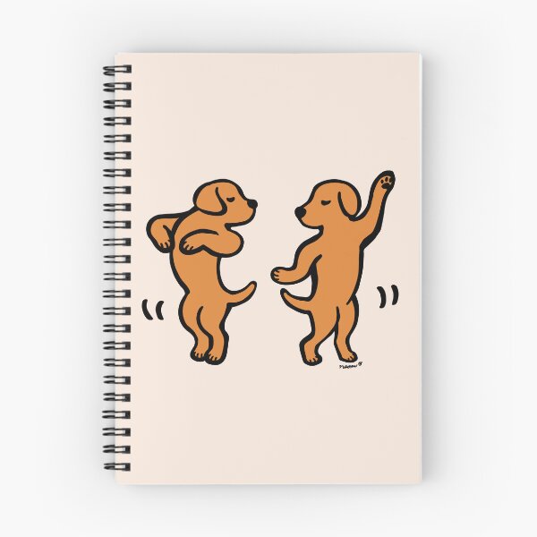 Item preview, Dancing Fox Red Labrador Duo designed and sold by HappyLabradors.