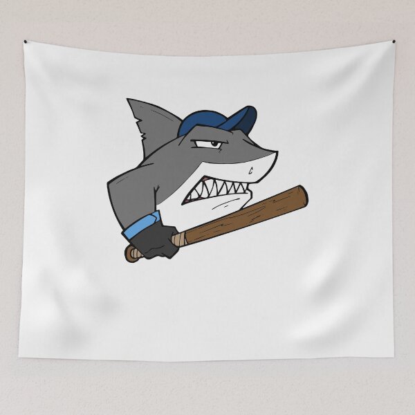 Item preview, baseball shark designed and sold by Gokuxtreme.