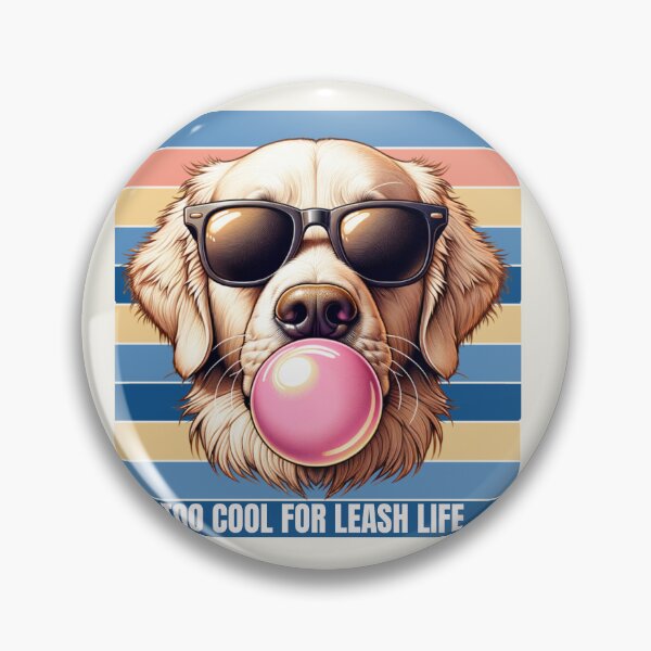 Item preview, Too cool for leash life – Funny & Cute Pet Art designed and sold by Imprexalo.