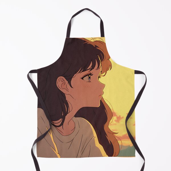 Item preview, Aesthetic Anime Lofi Girl designed and sold by bapupa.