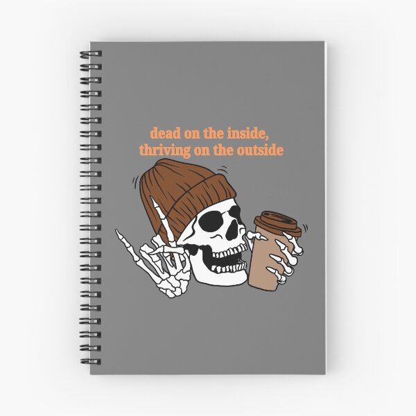 Item preview, dead on the inside, thriving on the outside (orange) designed and sold by piscesmoon22.